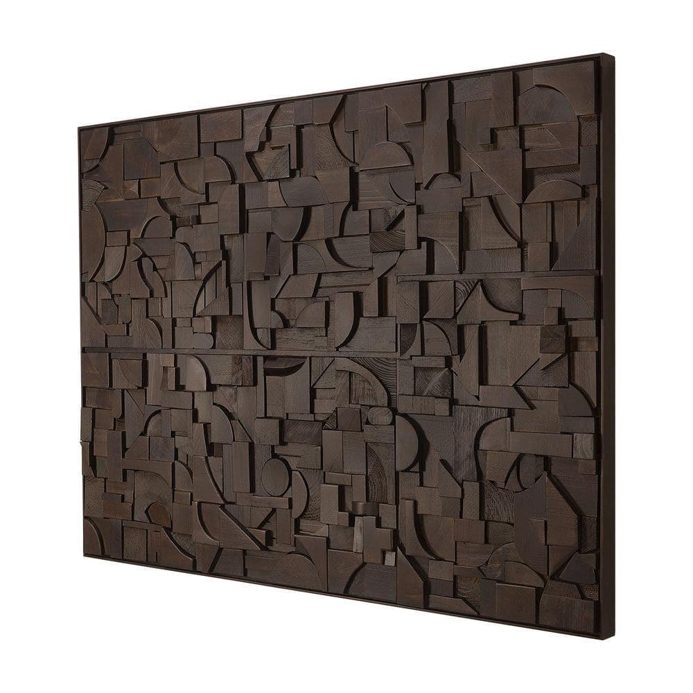 Wandkunst BRICKS rechteckig | Ethnicraft | Homestorys