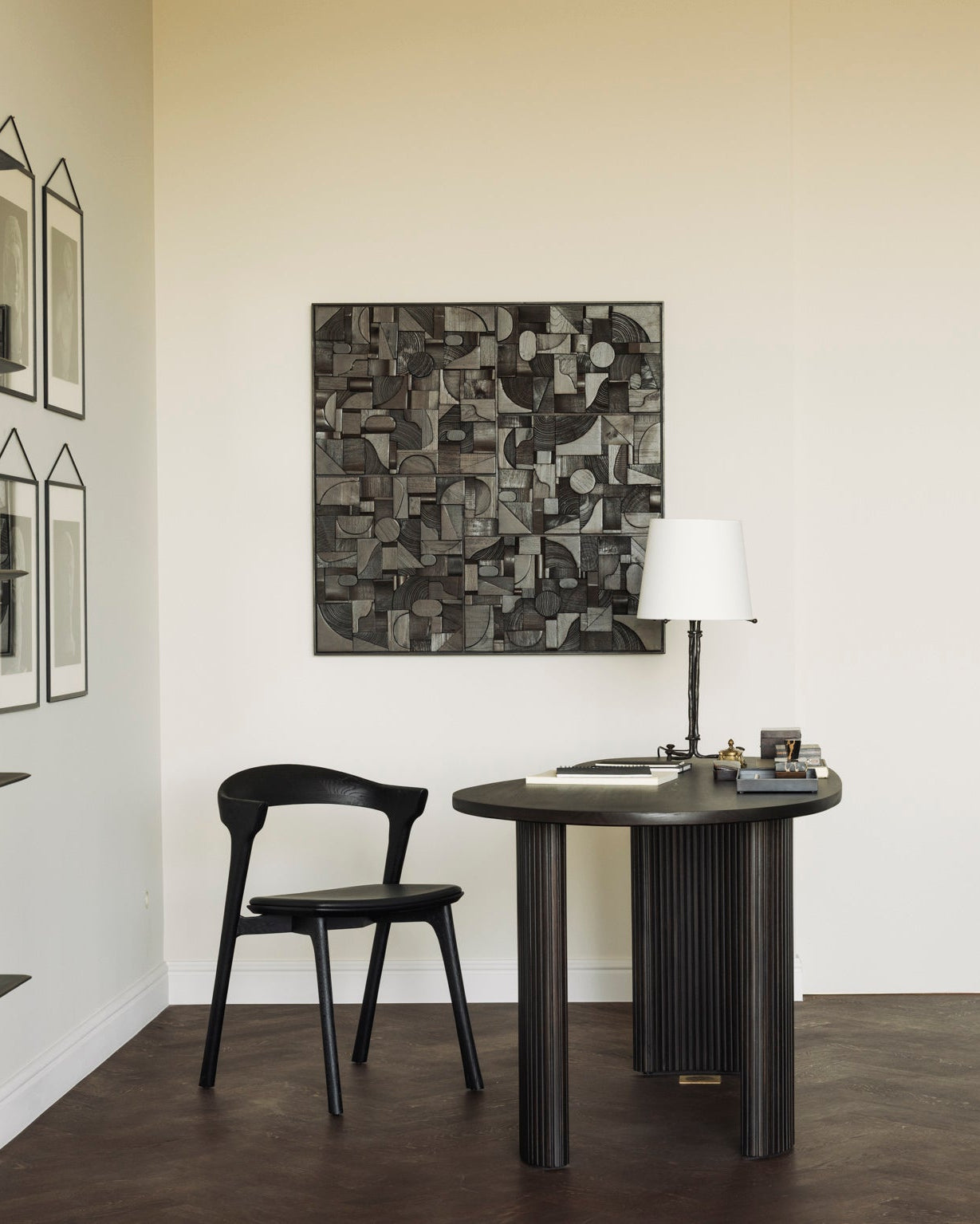 BRICKS square wall art