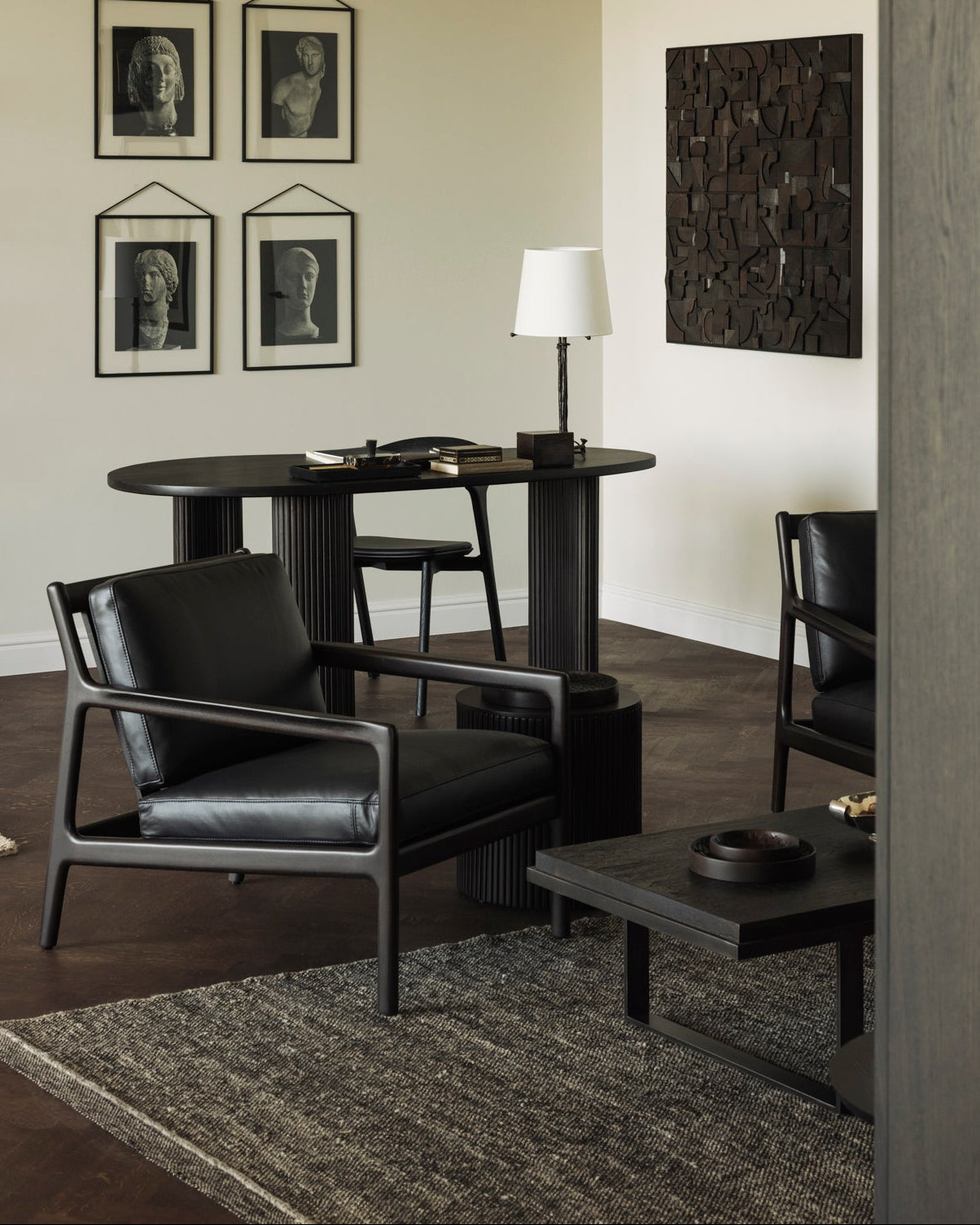 JACK mahogany armchair