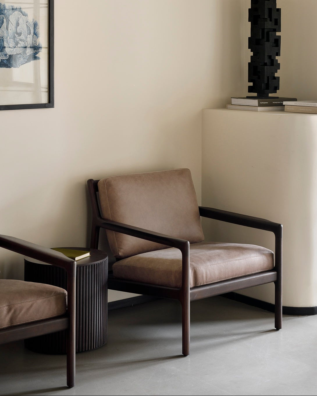 JACK mahogany armchair