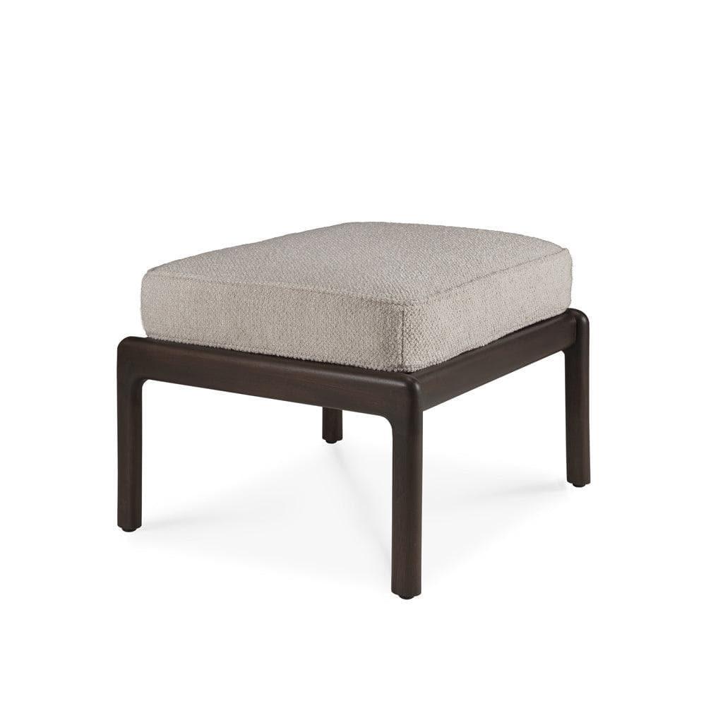 Hocker JACK Mahagoni mit Kissen | Ethnicraft | Homestorys