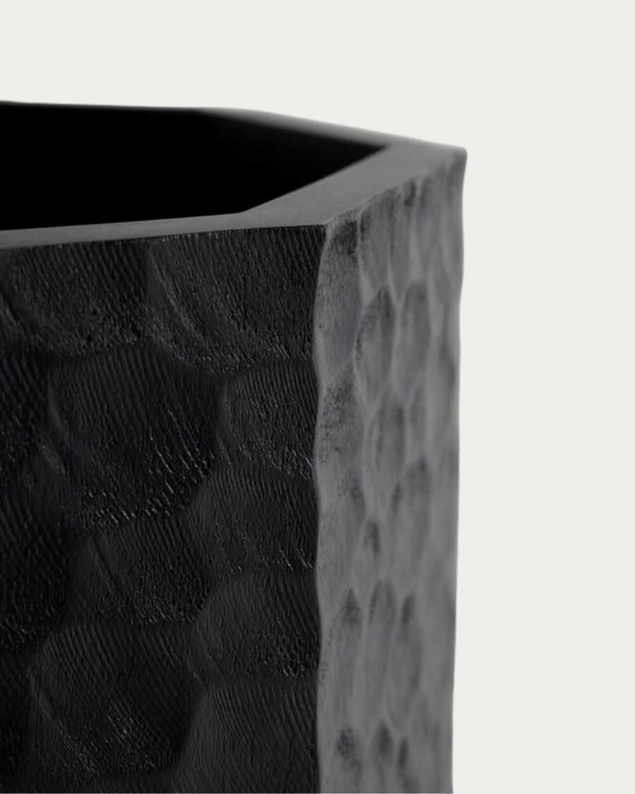 CHOPPED wastepaper basket