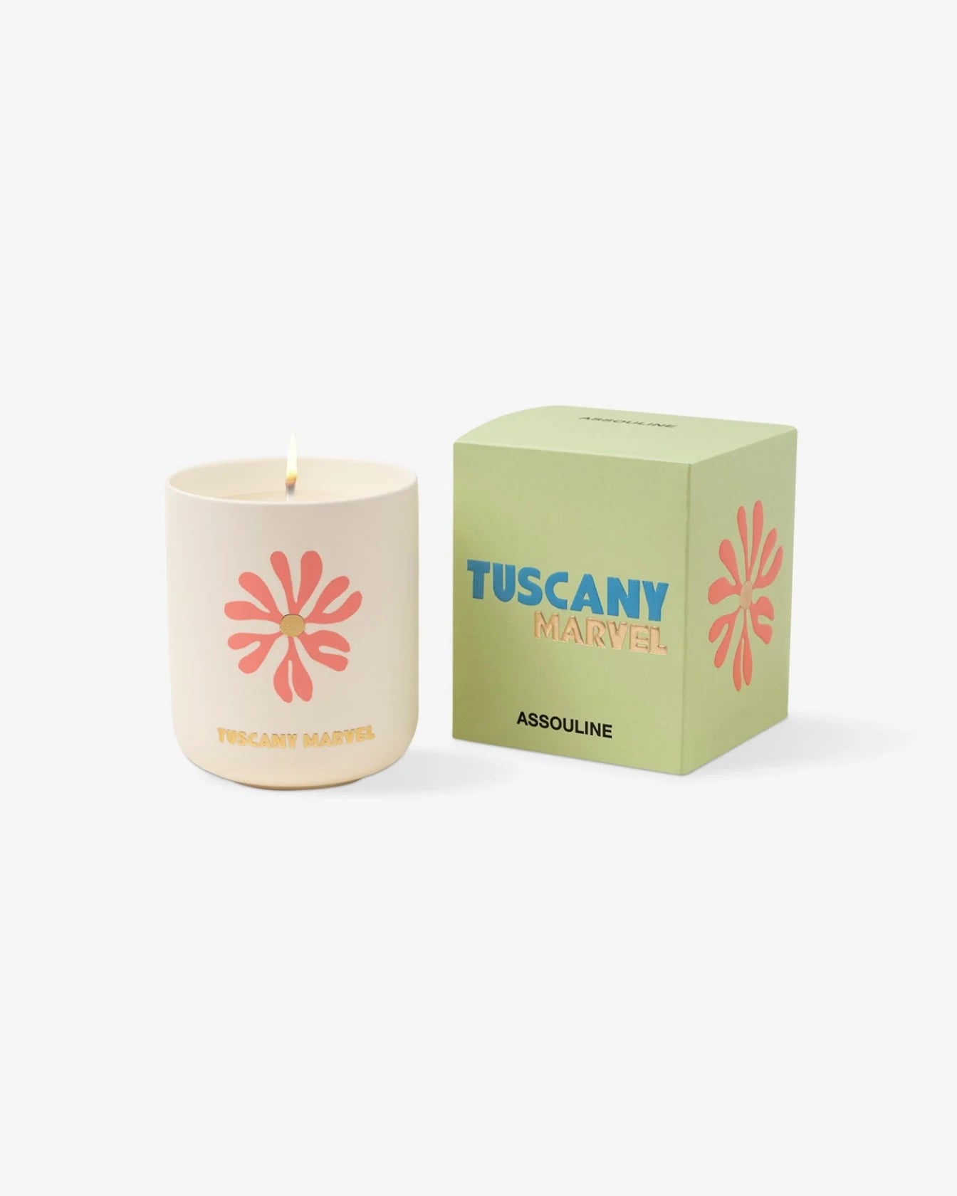 Book Candle Travel from Home Tuscany Marvel gift set