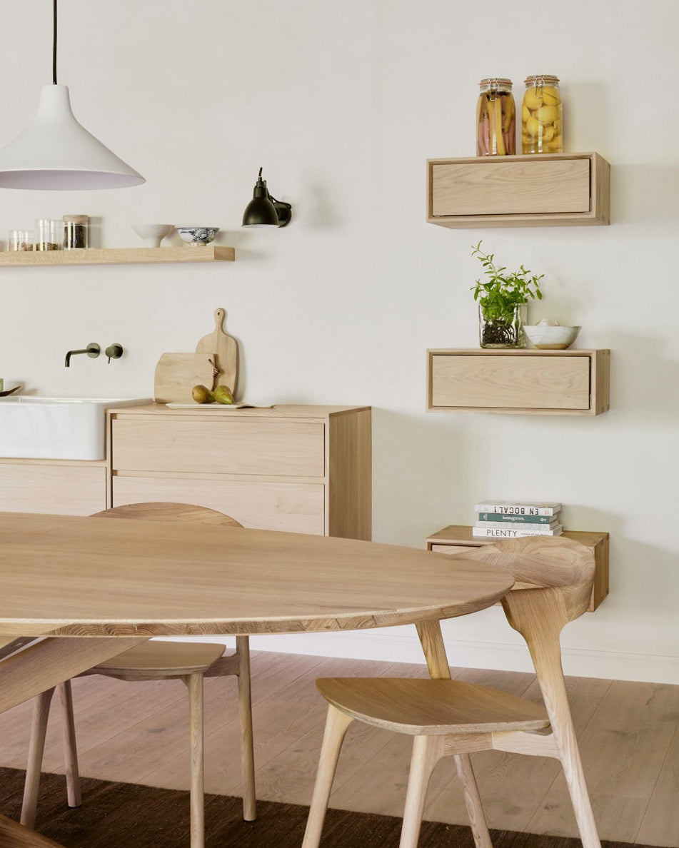 NORDIC II bedside cabinet to hang up