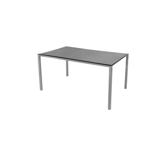 Table à manger PURE gris clair 150x90