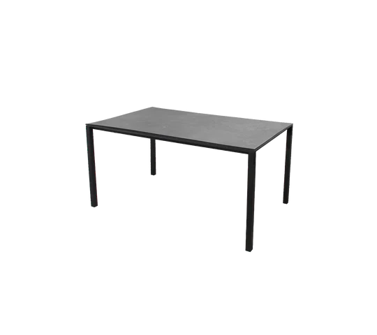 Dining table PURE Lava Grey 150x90