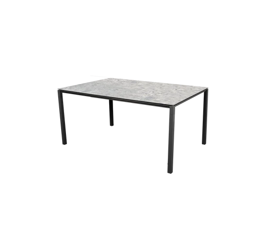 Dining table PURE Lava Grey 150x90