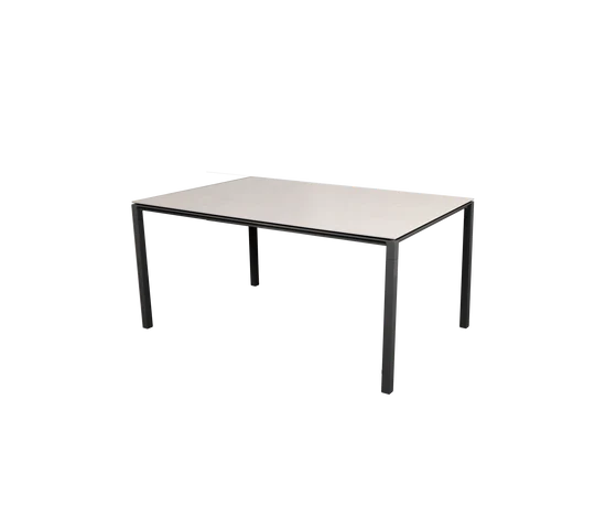 Dining table PURE Lava Grey 150x90