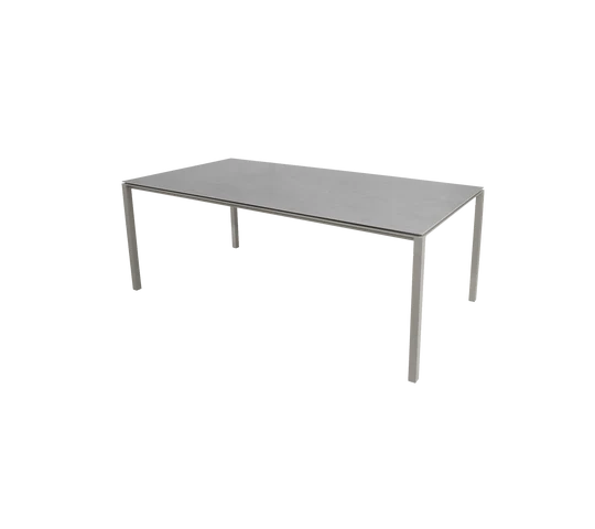 Dining table PURE Taupe 200x100