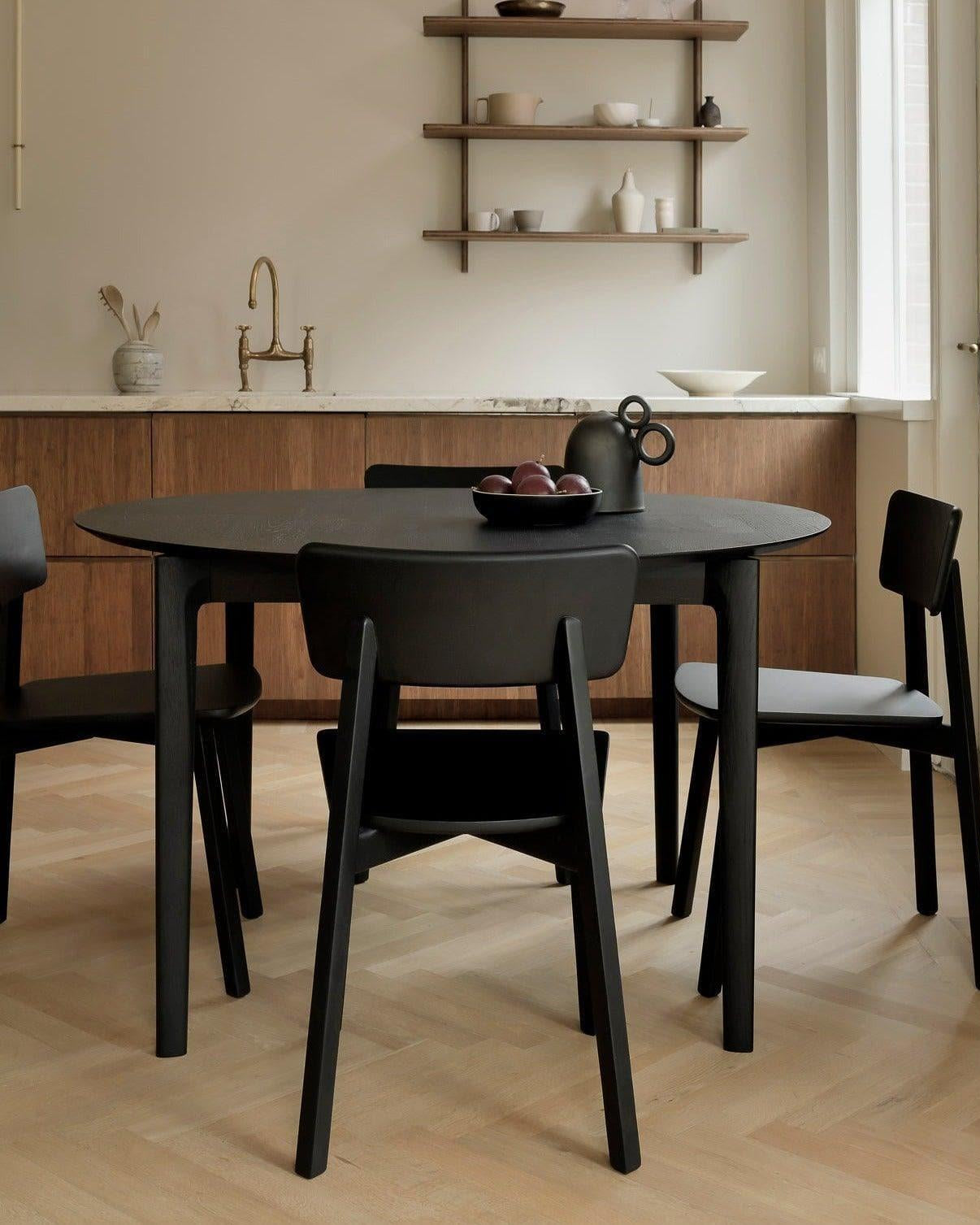 Ausziehtisch BOK Rund Eiche | Ethnicraft | Homestorys