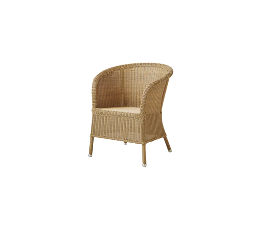 DERBY garden armchair with seat and back cushions