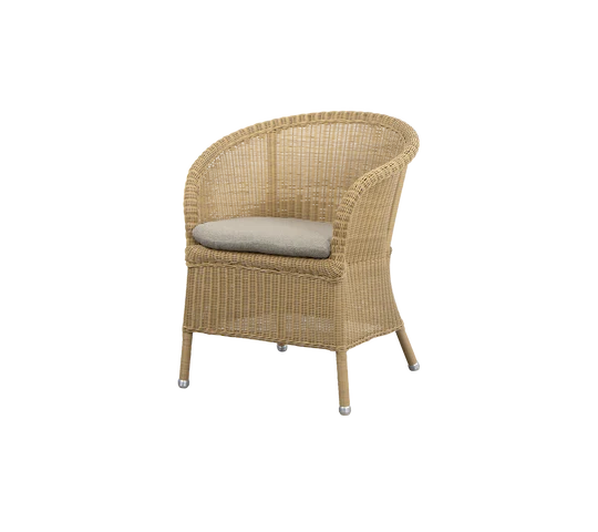 DERBY garden armchair with seat and back cushions