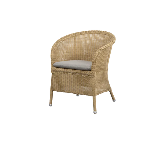 DERBY garden armchair with seat and back cushions