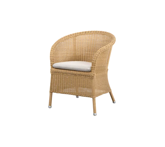 DERBY garden armchair with seat and back cushions