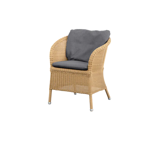 DERBY garden armchair with seat and back cushions