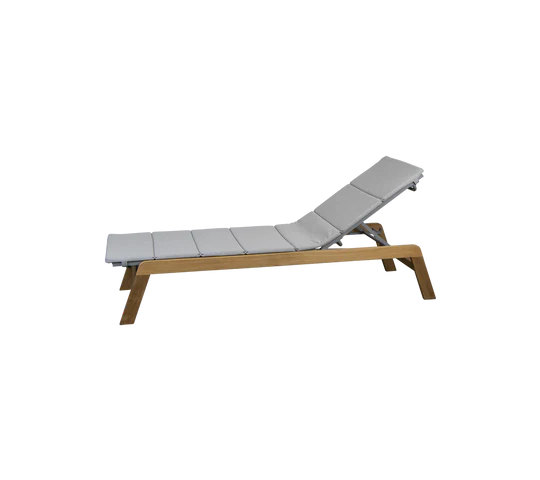 SIESTA sun lounger with cushions