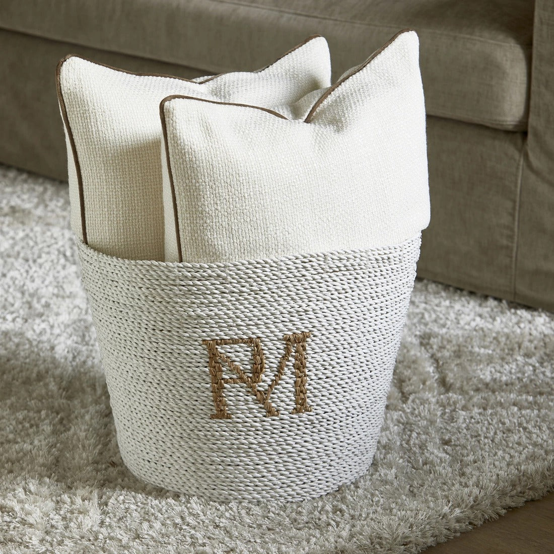 Set de paniers RM MONOGRAM