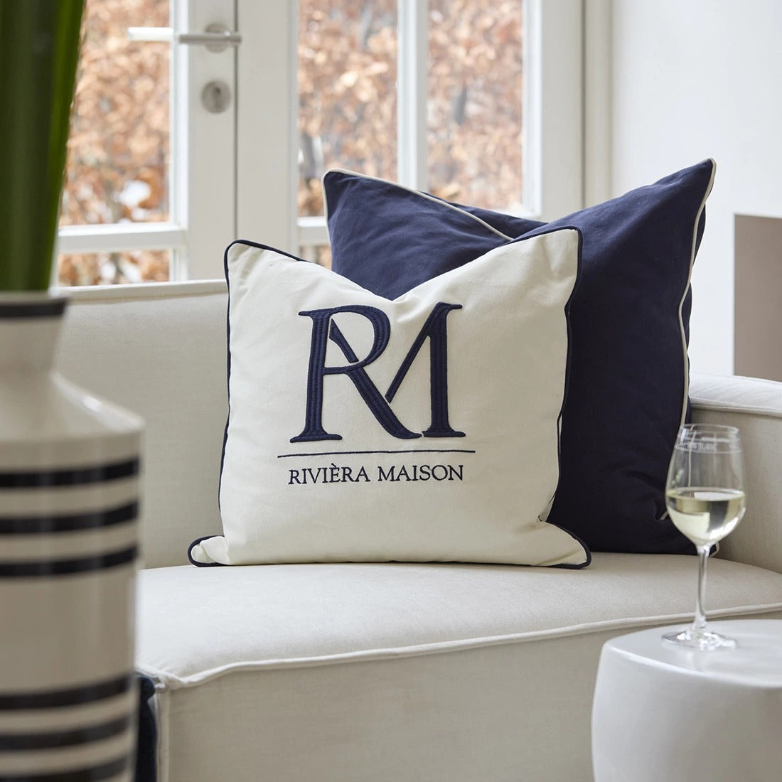 Pillow cover RM MONOGRAM