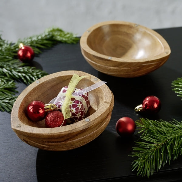 Wooden bowl CERVELLA