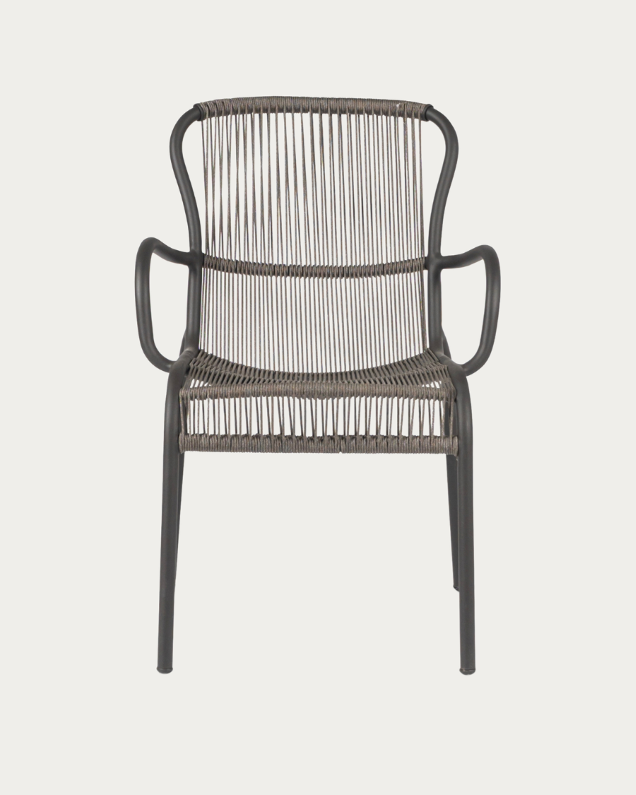 Chaise avec accoudoirs LOOP Rope