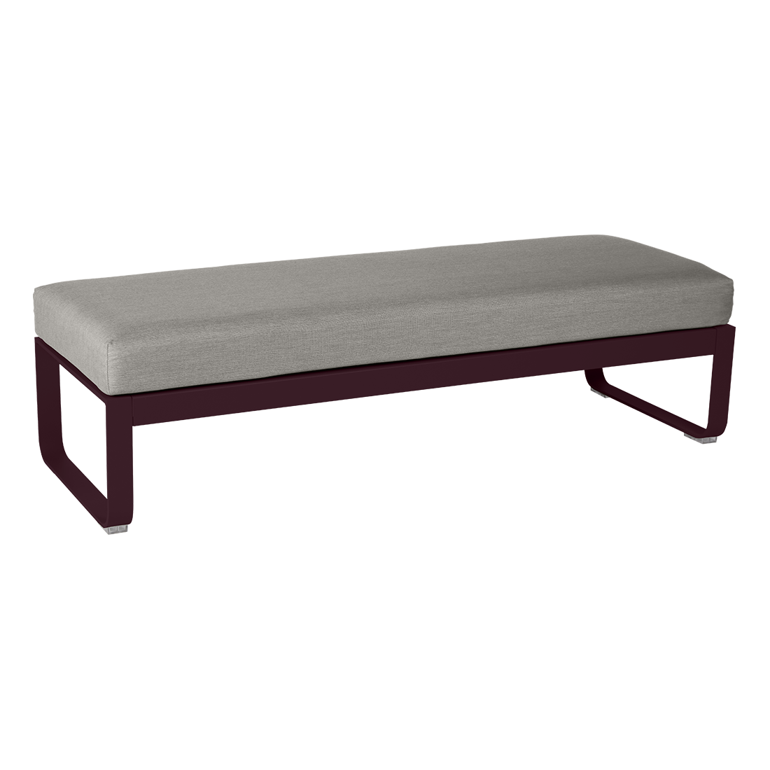 BELLEVIE bench with upholstery