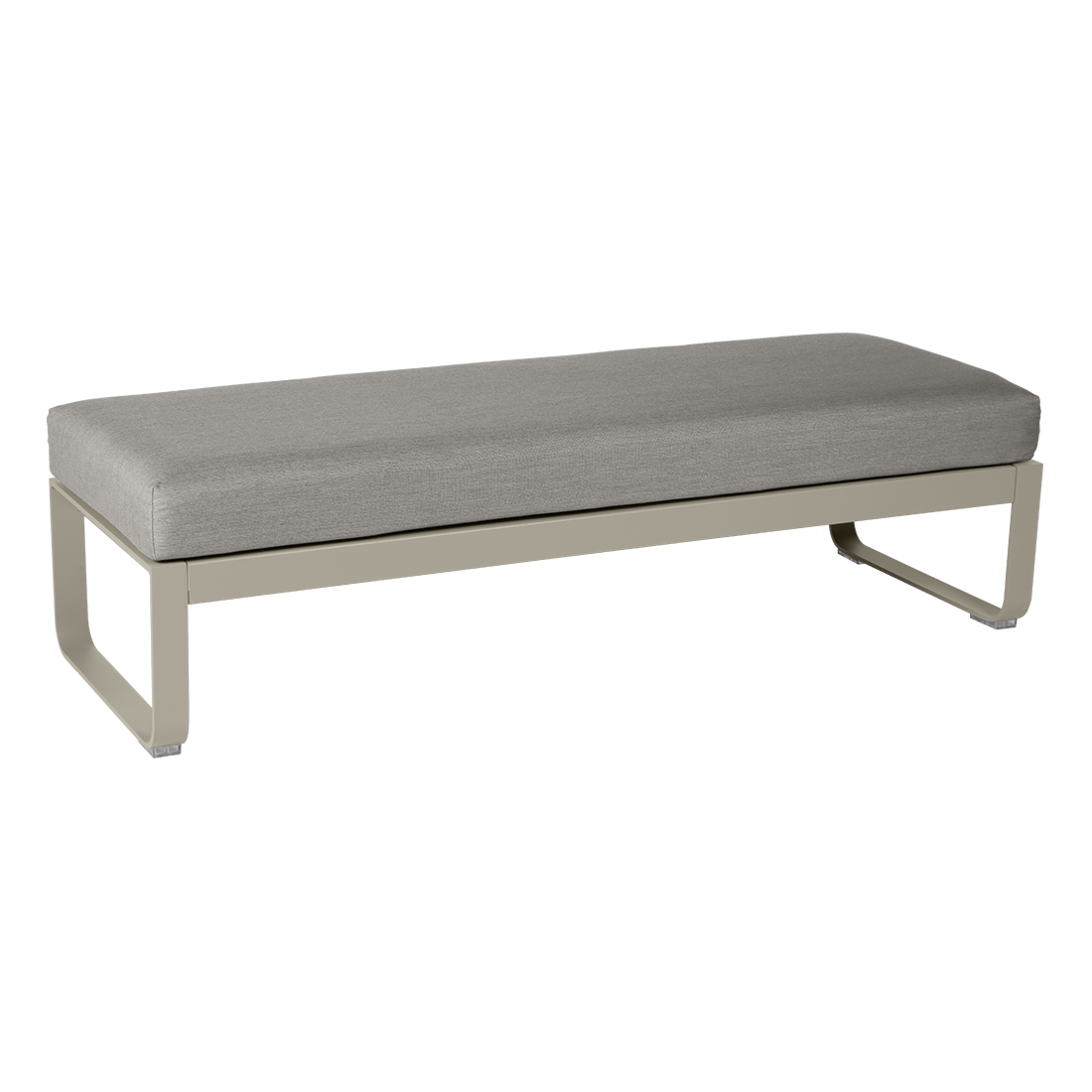 BELLEVIE bench with upholstery