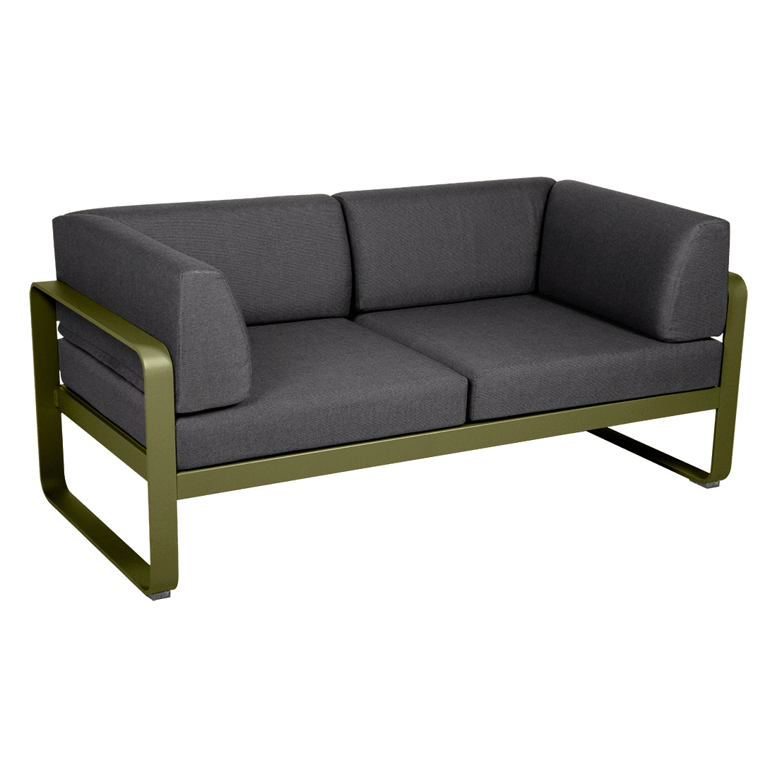BELLEVIE garden sofa - 2-seater with side cushions