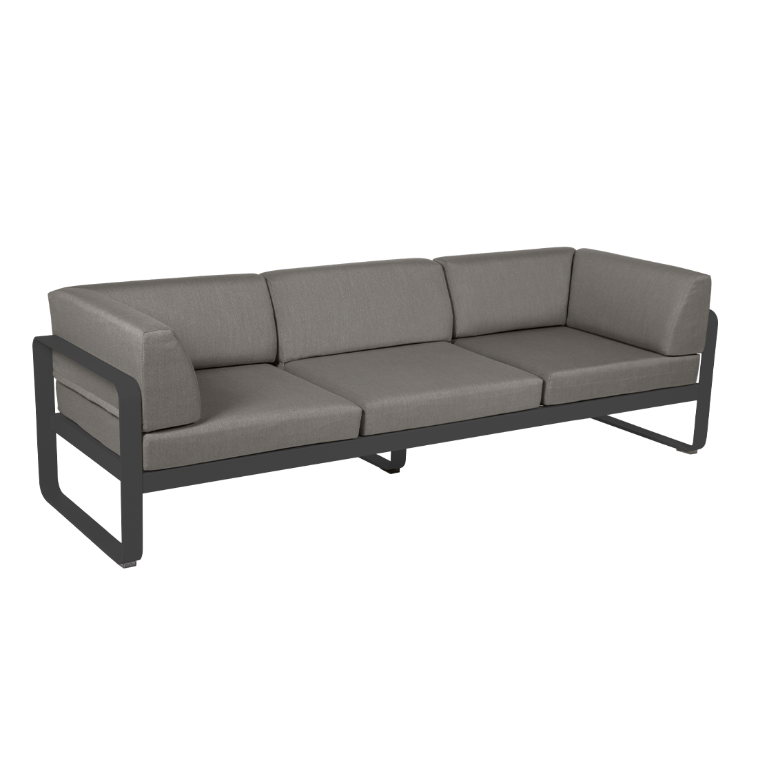 BELLEVIE garden sofa - 3-seater with side cushions