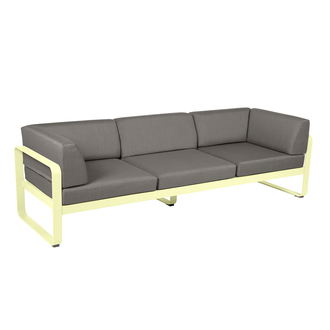 BELLEVIE garden sofa - 3-seater with side cushions