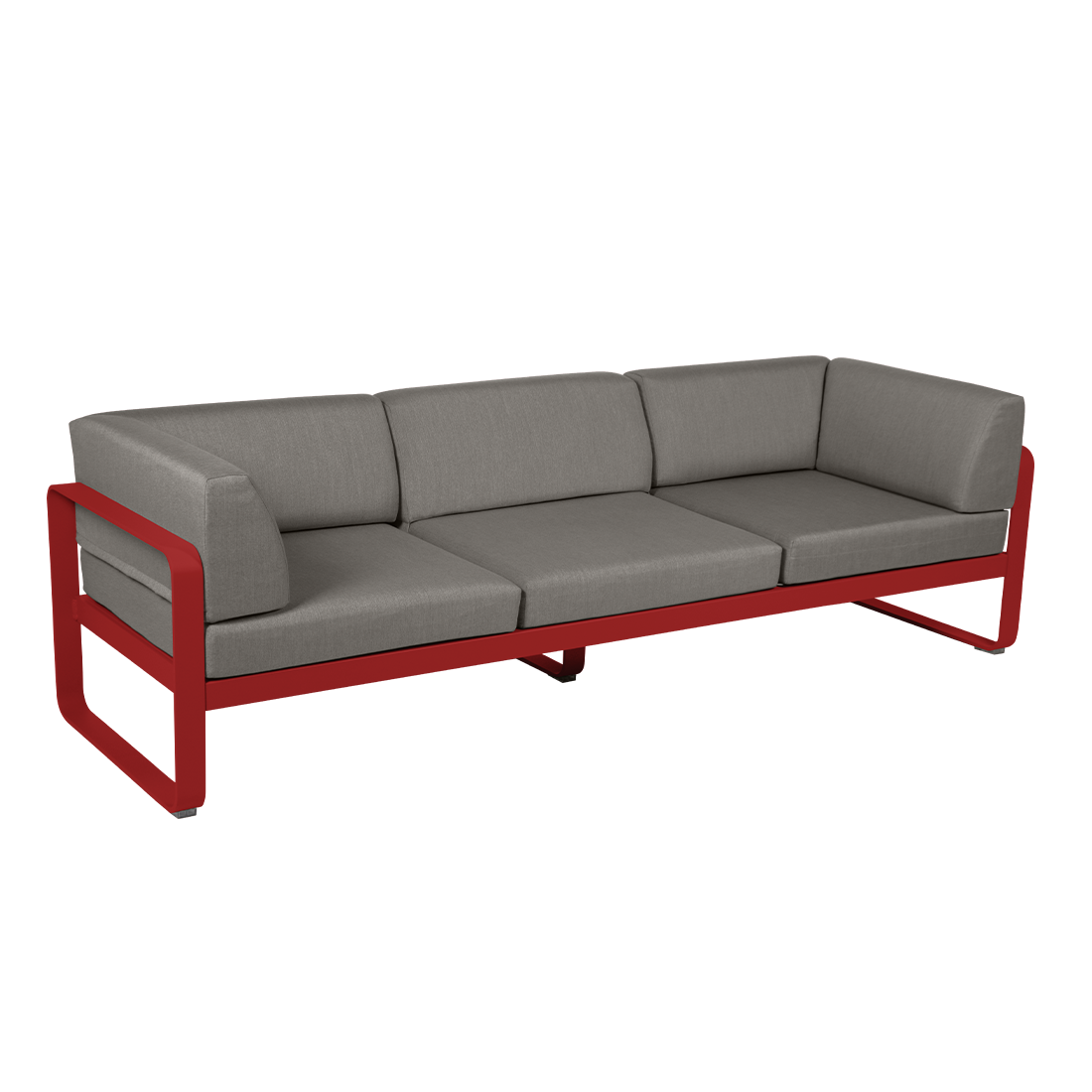 BELLEVIE garden sofa - 3-seater with side cushions