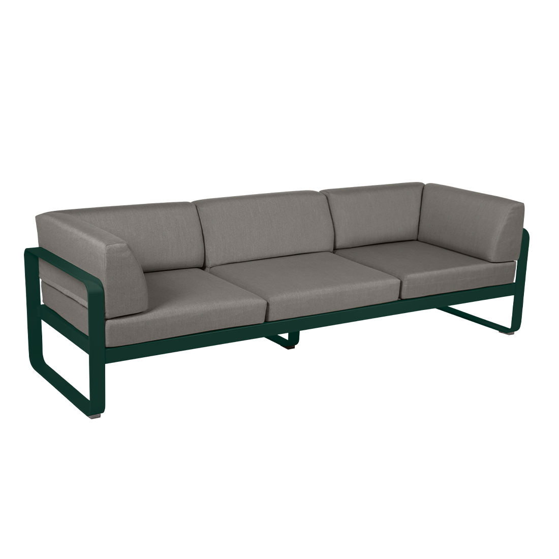 BELLEVIE garden sofa - 3-seater with side cushions