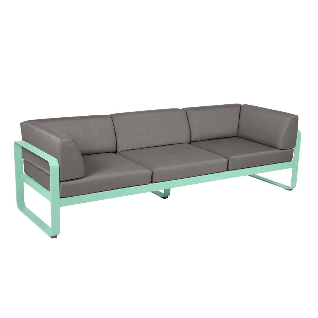 BELLEVIE garden sofa - 3-seater with side cushions