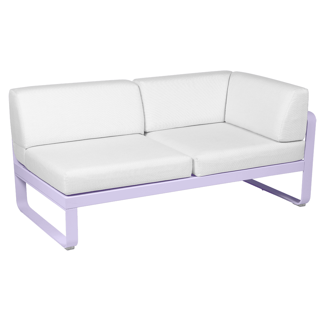 2-Sitzer Eckelement BELLEVIE mit Seitenkissen - Rechts | Fermob | Homestorys