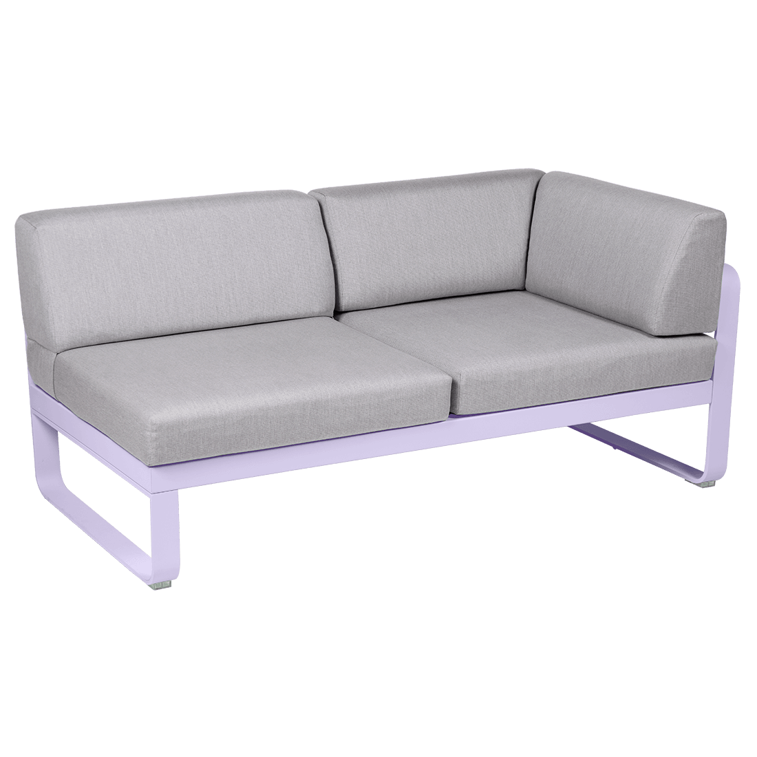 2-Sitzer Eckelement BELLEVIE mit Seitenkissen - Rechts | Fermob | Homestorys