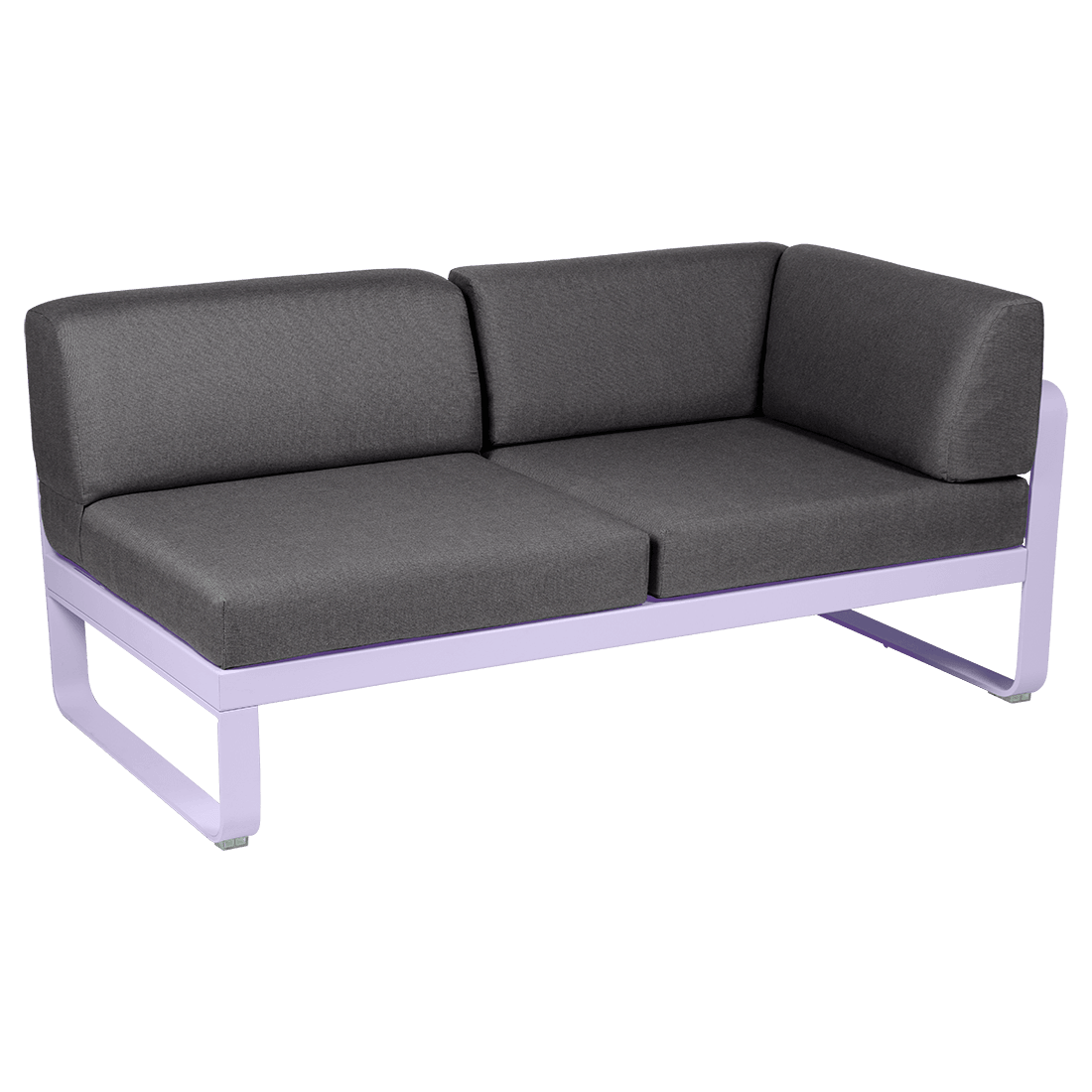 2-Sitzer Eckelement BELLEVIE mit Seitenkissen - Rechts | Fermob | Homestorys