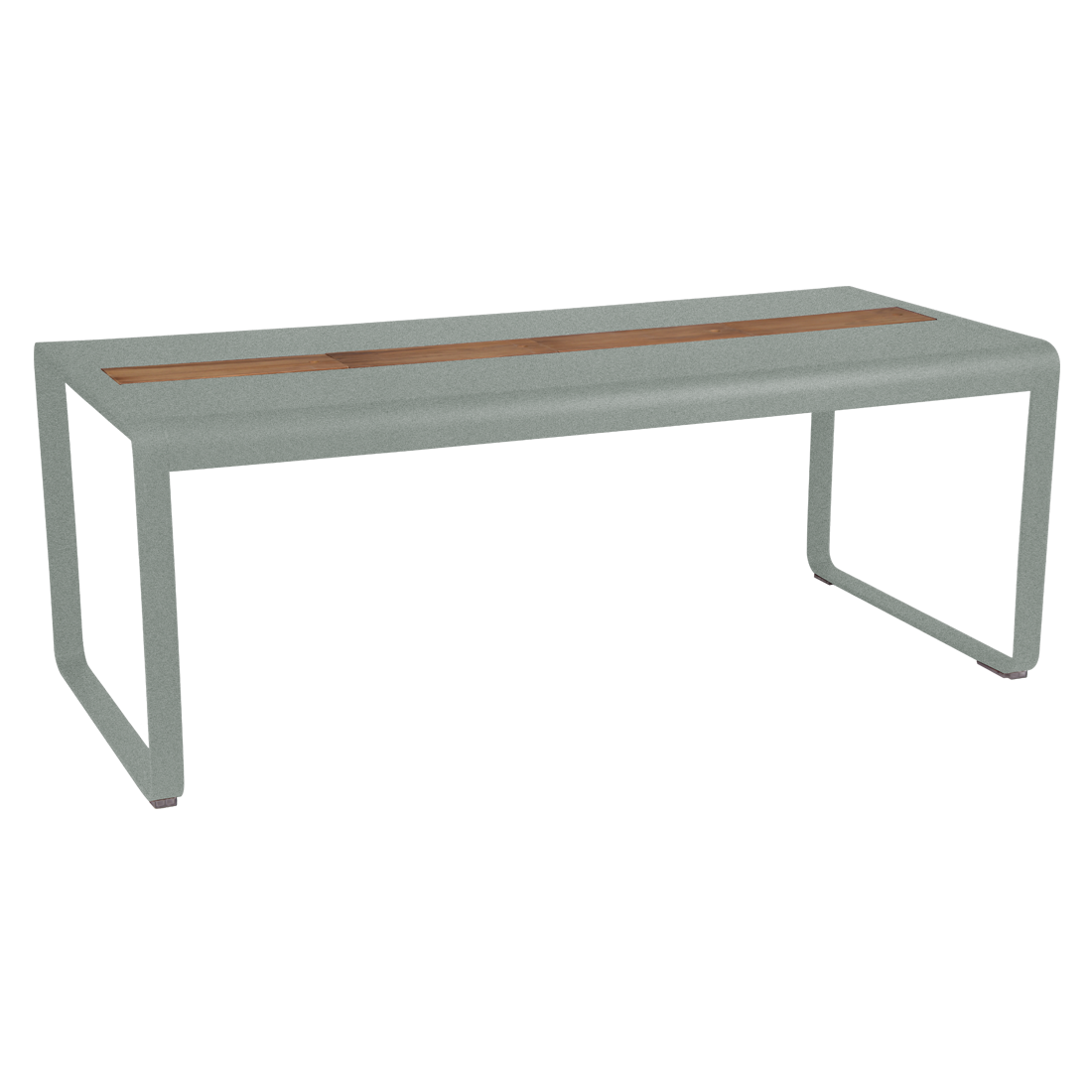 Garden table BELLEVIE with storage - 196x90