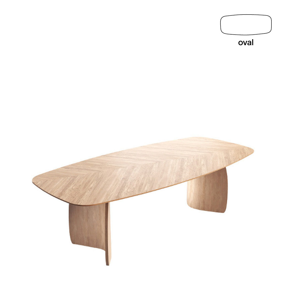 Dining table DOLMEN T0600 - oak