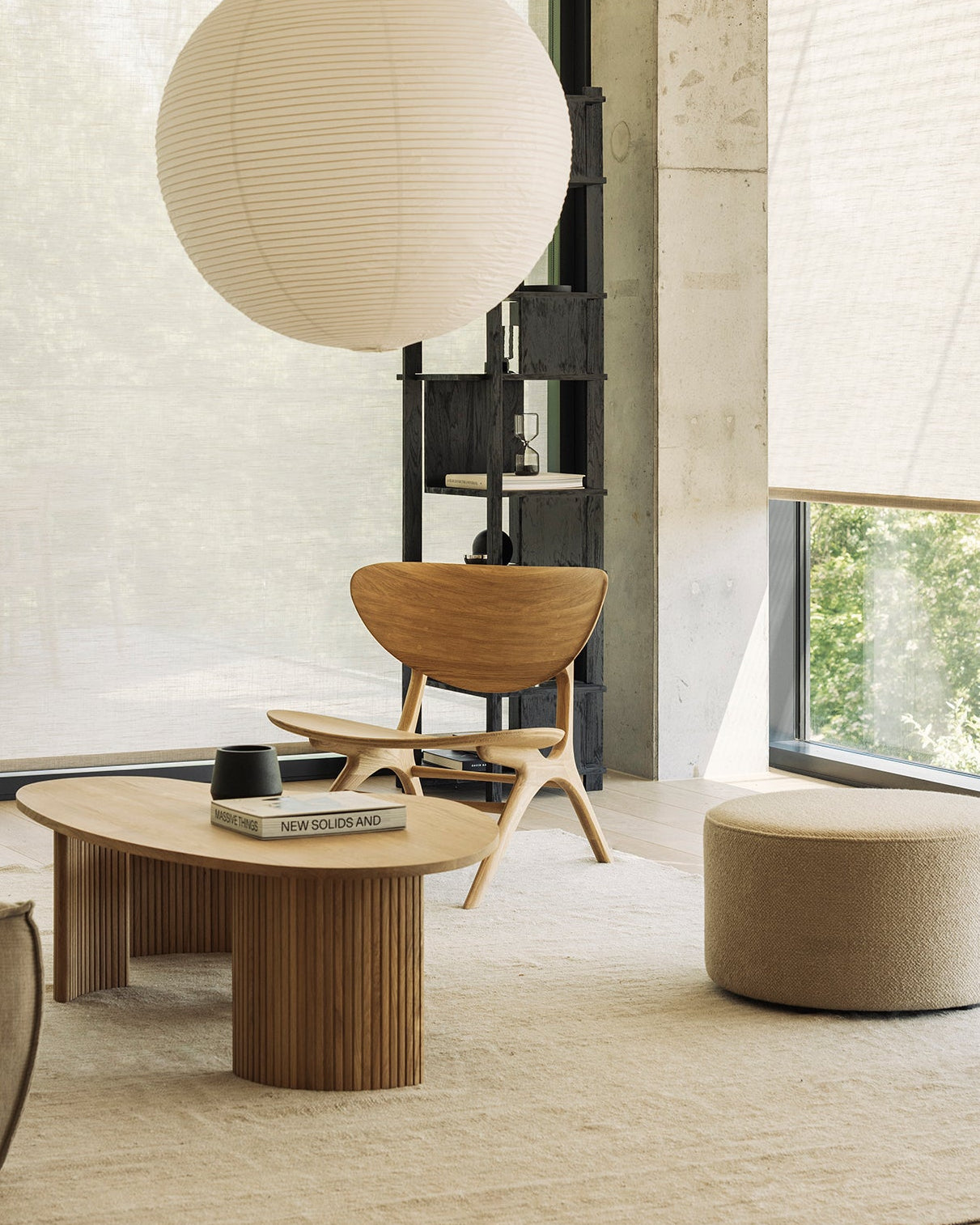 EYE armchair from Ethnicraft in the modern living room