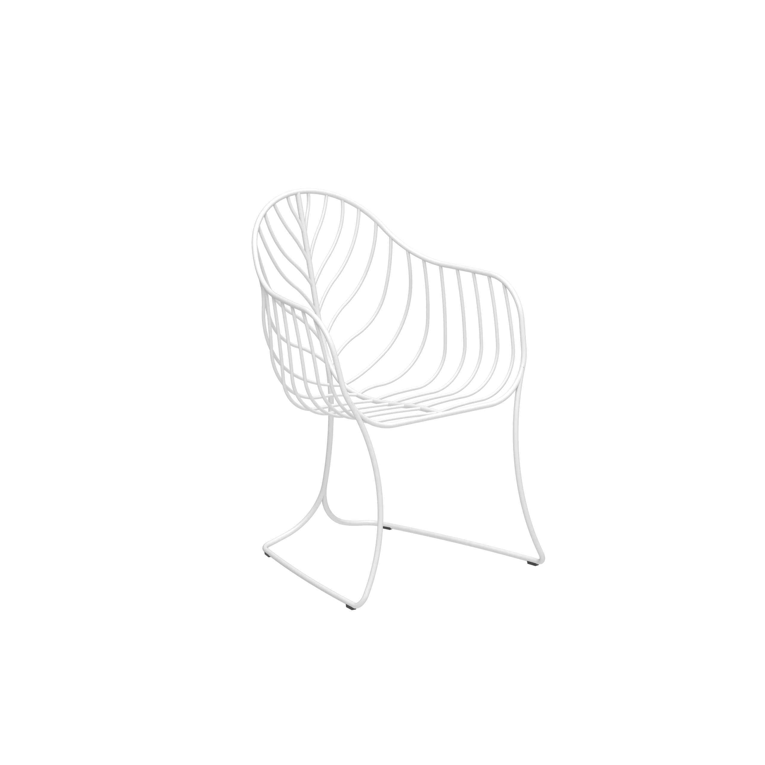 Armchair FOLIA white