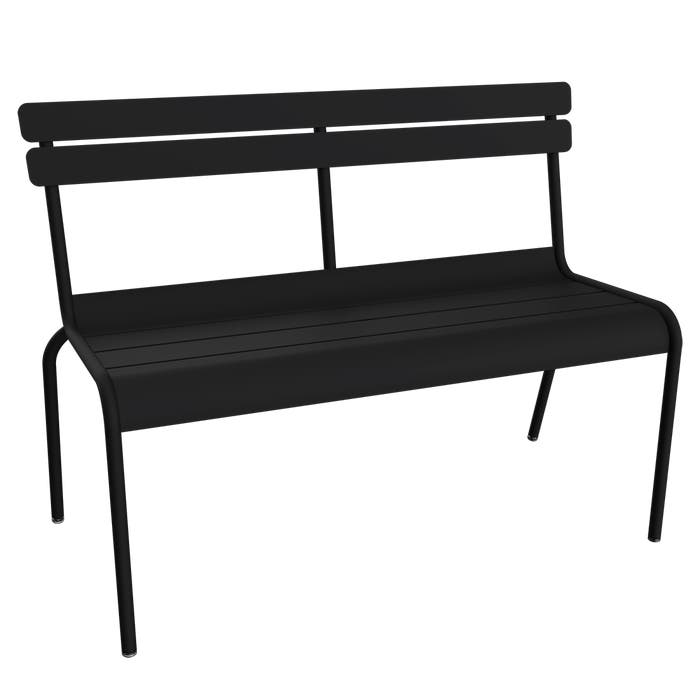 Garden Bench with Backrest  LUXEMBOURG  |  _ Fermob _SKU 411542 