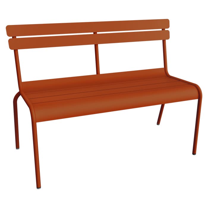 Garden Bench with Backrest  LUXEMBOURG  |  - Fermob_SKU 4115E2 