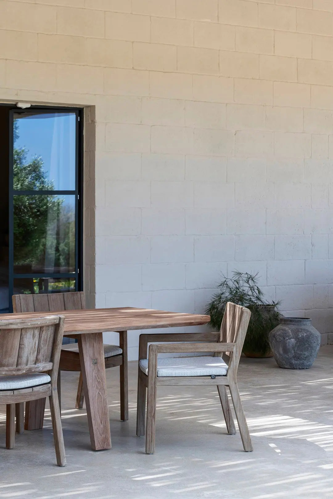 Chaise de jardin avec accoudoirs MARIO