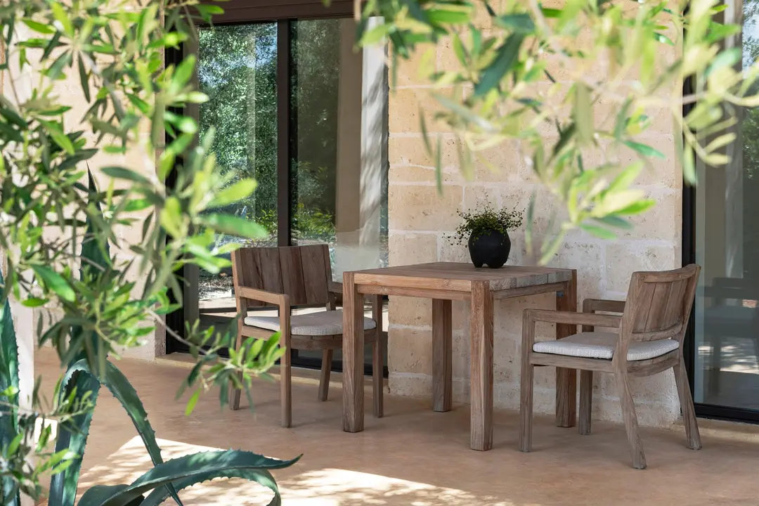 Chaise de jardin avec accoudoirs MARIO