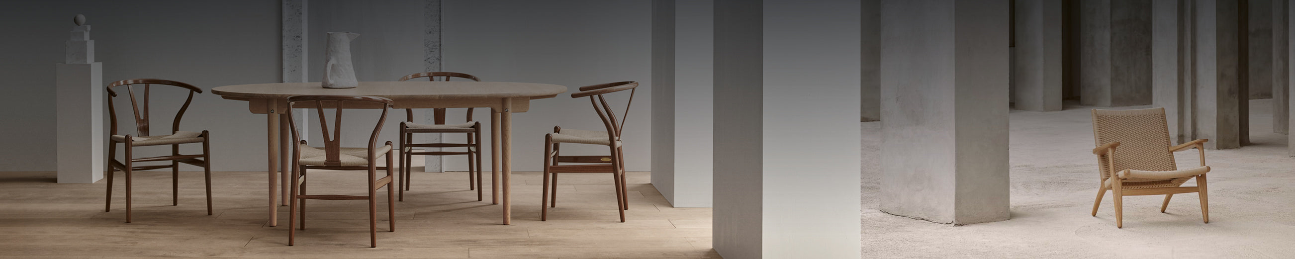 Carl Hansen & Søn Möbel Desktop – ikonisches dänisches Design im Wohnambiente