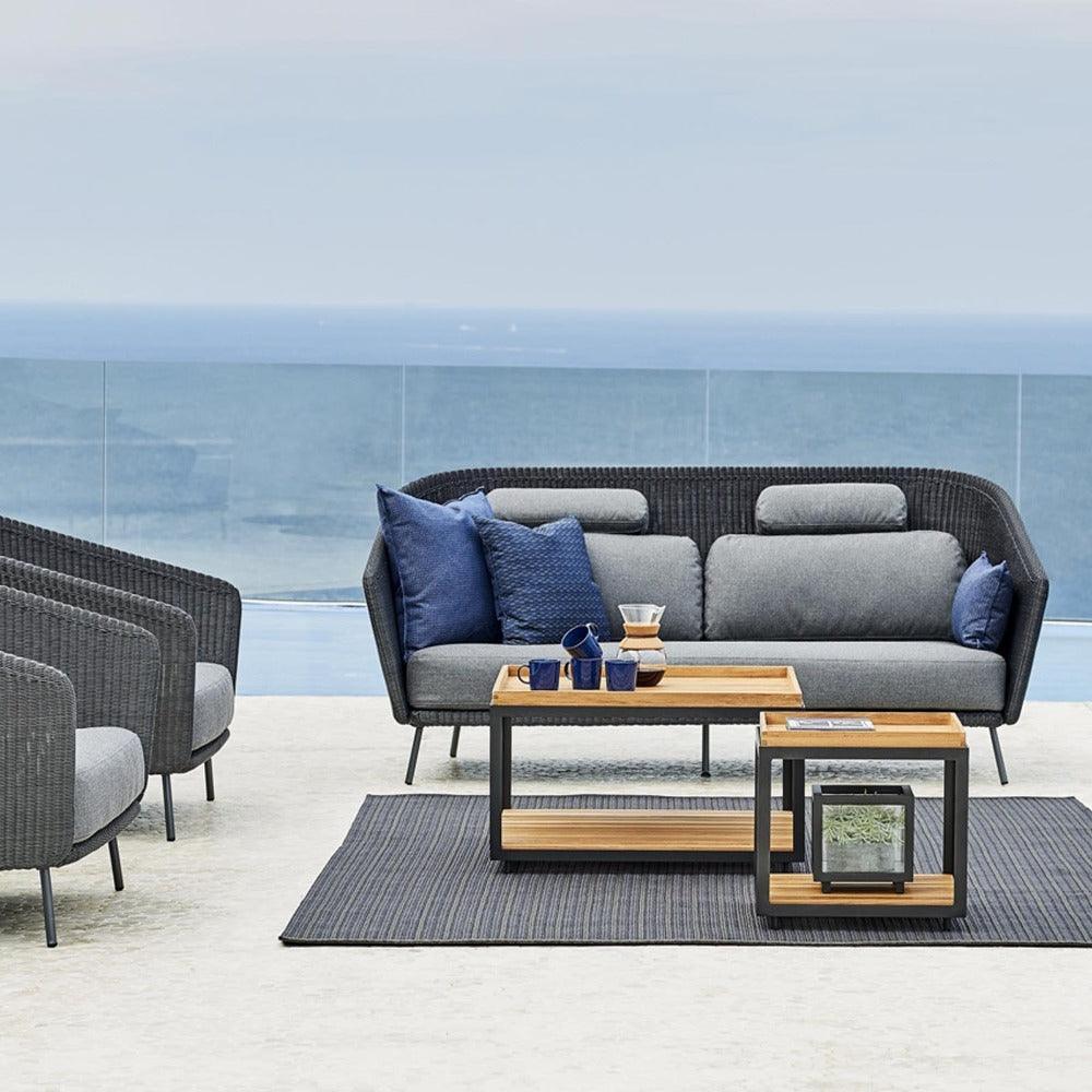 Table basse LEVEL - Teck