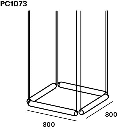 Ceiling lamp PURO CONTOUR