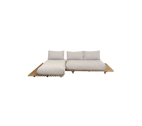 Garden Sofa Lounge STICKS with Platform