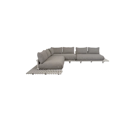 Garden sofa STICKS with platform L