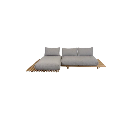 Garden Sofa Lounge STICKS with Platform