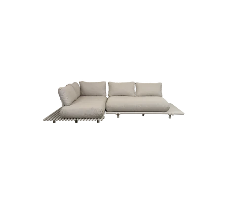 Garden sofa STICKS with platform